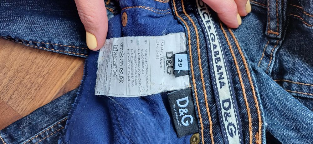 Dolce & Gabbana jeansy damskie r. 29