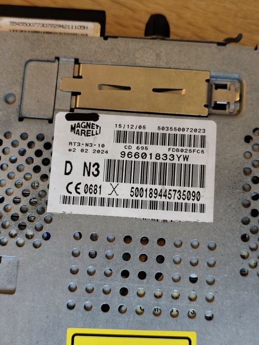 Магнітола,екран,оптична проводка RT3-N3-10. Peugeot/Citroen