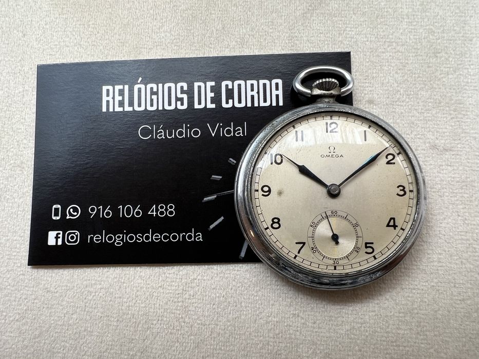 Relógio de bolso Omega 1936