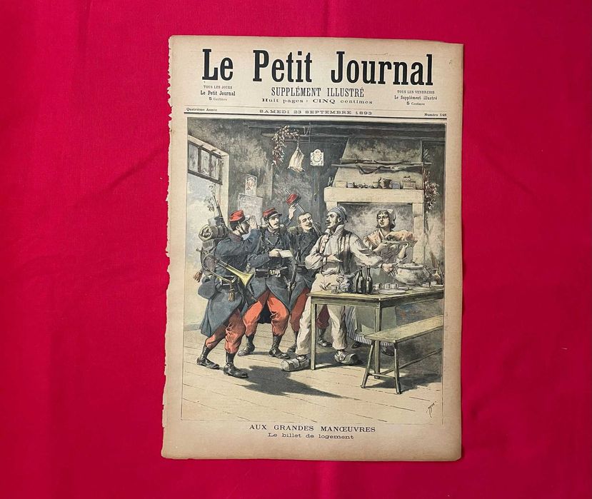Gravuras e Ilustrações do "Le Petit Journal" - 1893