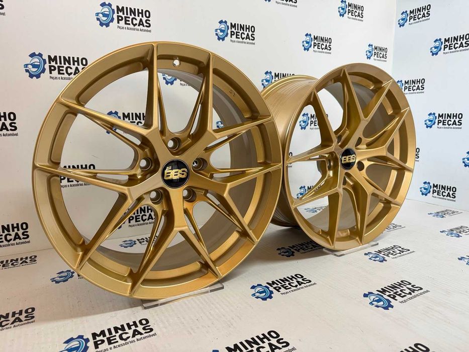 Jantes Look BBS FI-R em 18 (5X120) Golden