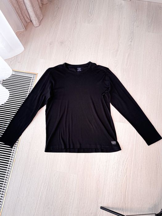 Golf bluza 2xl xxl półgolf czarna czarny klasyczny money Cottonfield