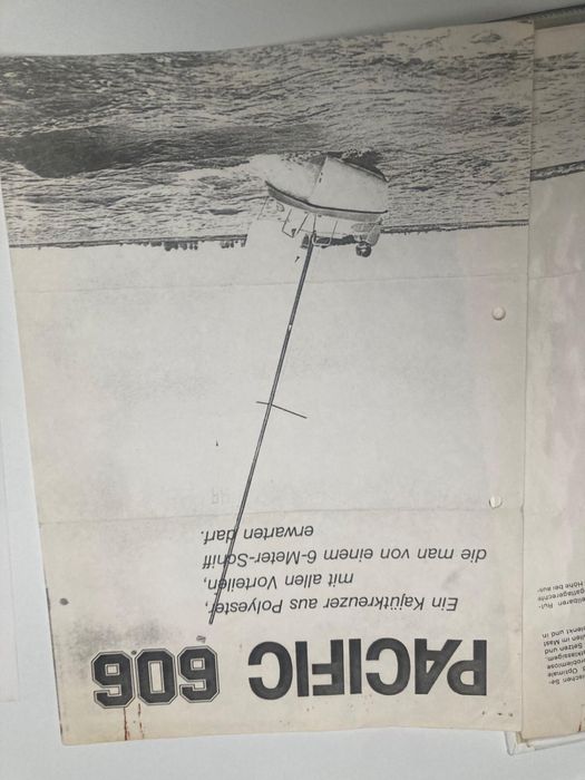 Łódz żaglowa z przyczepa