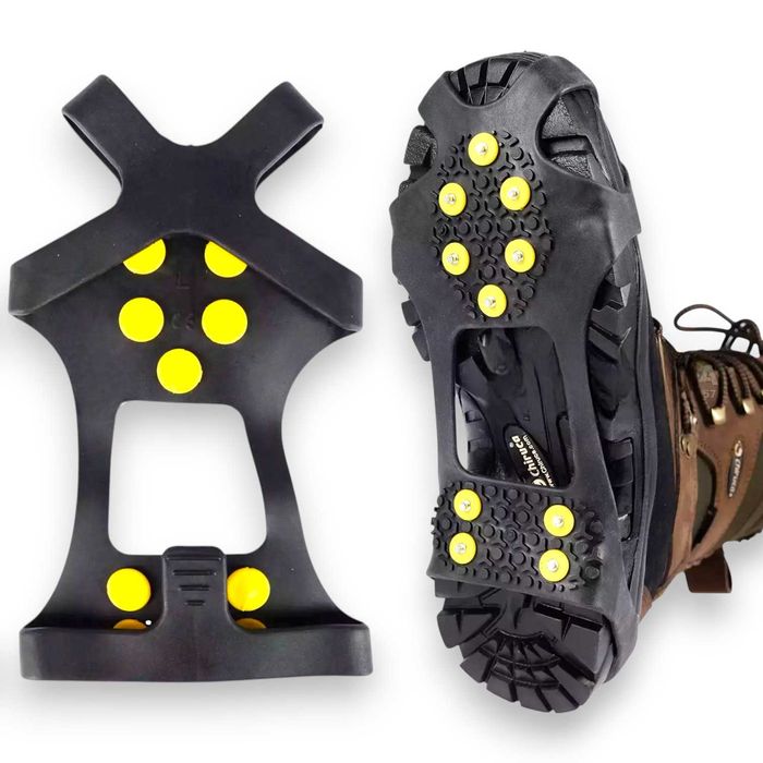 Ледоступы 10+10 шипов 35-41 / 40-46 р  (ледоходы для обуви)