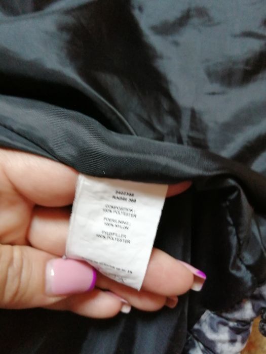 Ładna duża Kurtka pikowana w panterkę L stan idealny