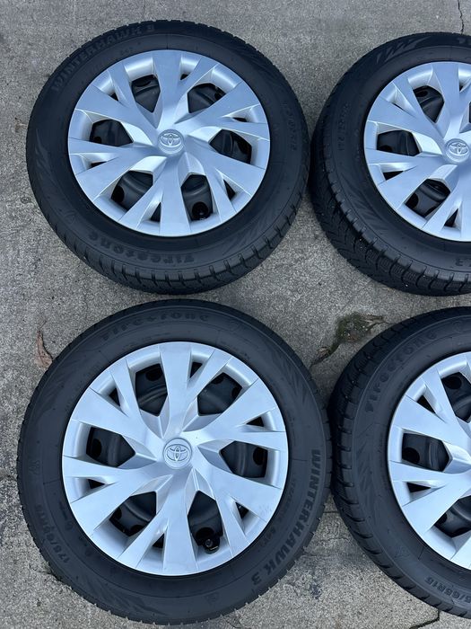 Koła zimowe 4x100 15cali Toyota Yaris 175/65 R15 Firestone