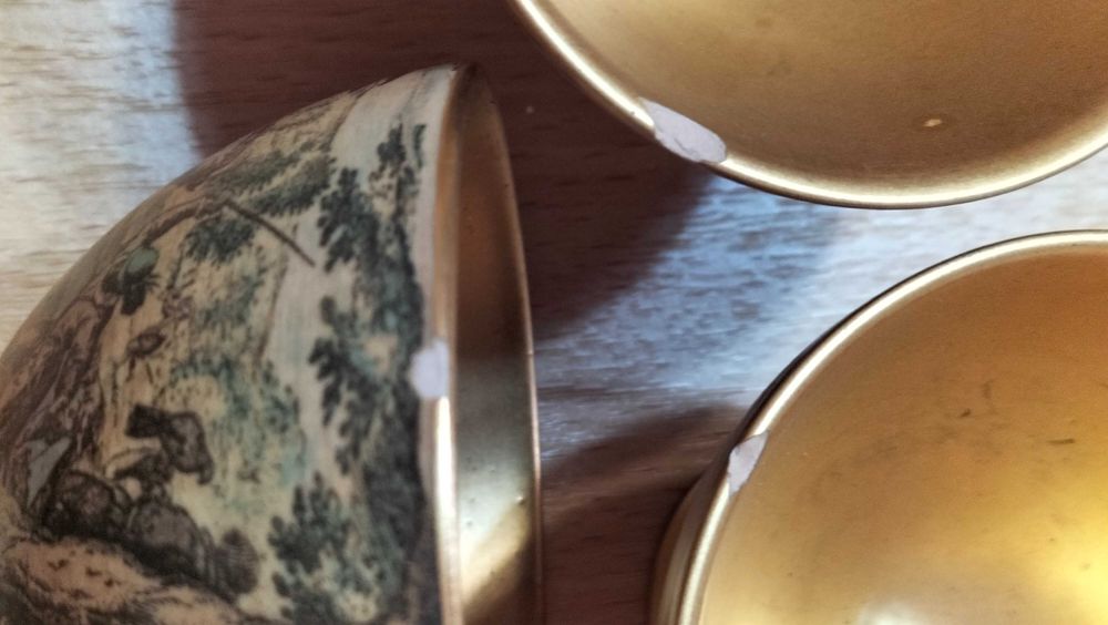 Vintage. Mui raro e antigo conjunto de café de 6 peças. Made in Italy.