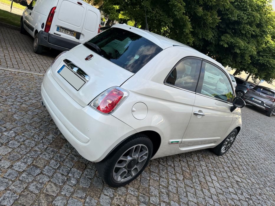Fiat 500 - Caixa Automática - GPS / CarPlay - 0.9 TwinAir - Tecto