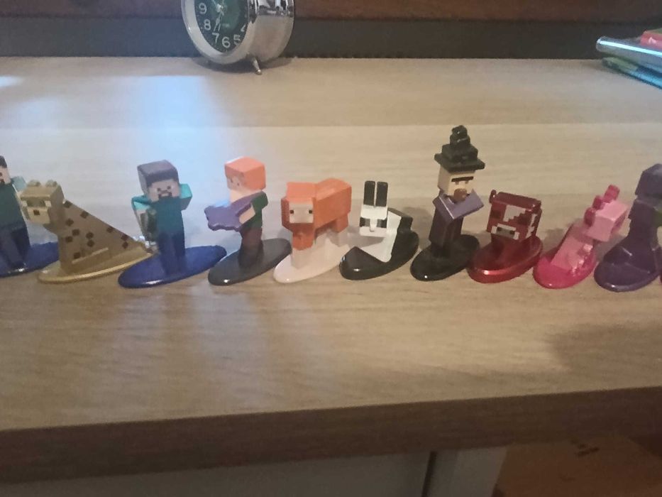 jada metals minifigurki mninecraft zestaw 17 sztuk w tym 2 rzadkie