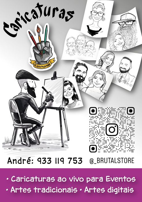 Caricaturas para Casamento
