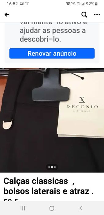 Calça fazenda classica