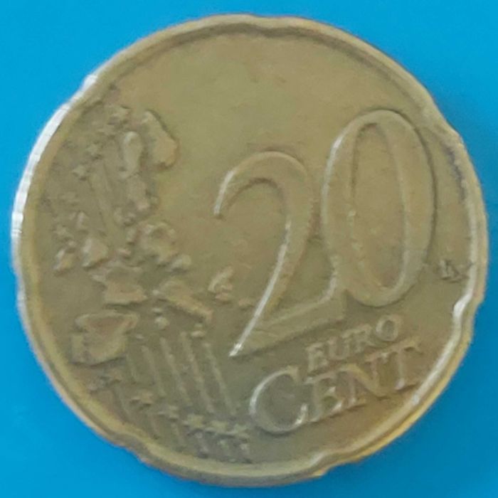 20 Cêntimos de 2005 da Bélgica