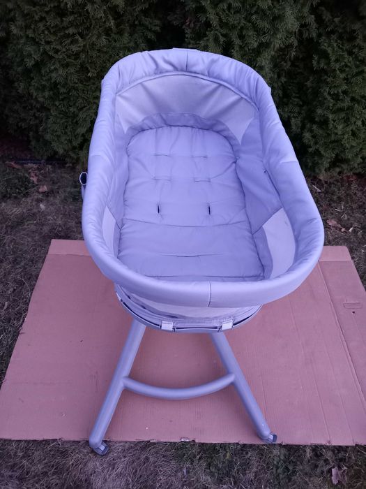 CHICCO BABY HUG Air 4w1 STONE + pokrowiec + tacka + materac
