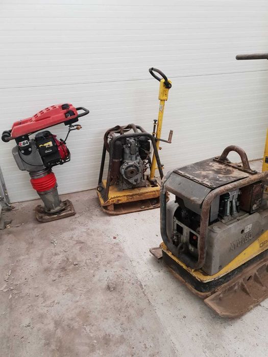 Usługi sprzętem budowlanym koparki ładowarki