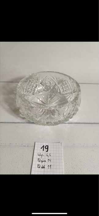 Sprzedam krysztaly z PRL-u