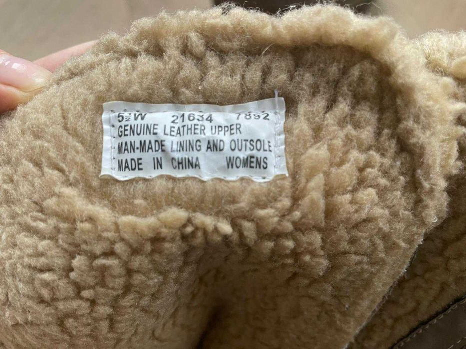 Kozaczki dziewczęce Timberland r.36,5 skóra zamszowa