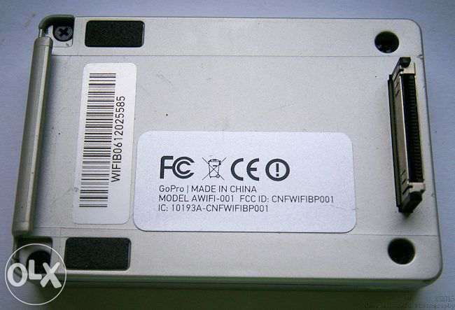 WiFi Panel GoPro Original for Hero 1 or 2 Cameras Like New!64283914040707122