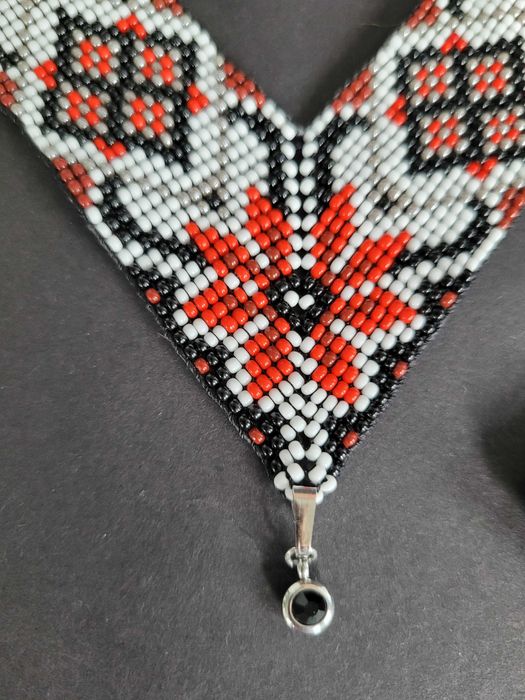 Komplet bużuterii naszyjnik bransoletka kolczyki "Słowiańska gwiazda"