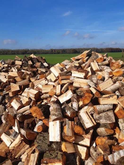 Drewno opałowe, kominkowe sezonowane, opał SUCHE