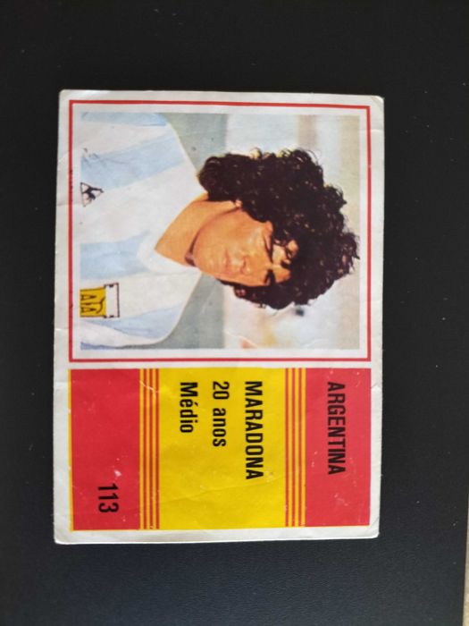 Maradona Espanha 82 (Raro)
