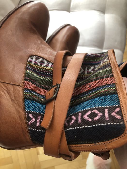 Botki skorzane 38 Portugalia