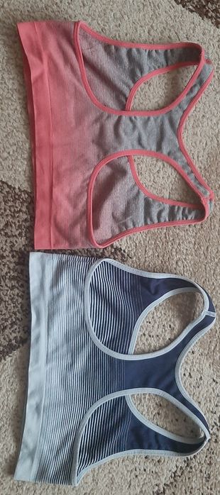 Dwa staniki sportowe L/XL