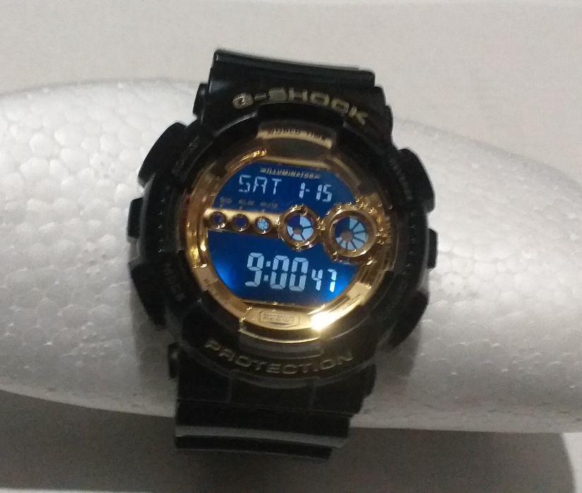 Часы Casio наручные оригинал GD 100GB-1ER G-SHOCK