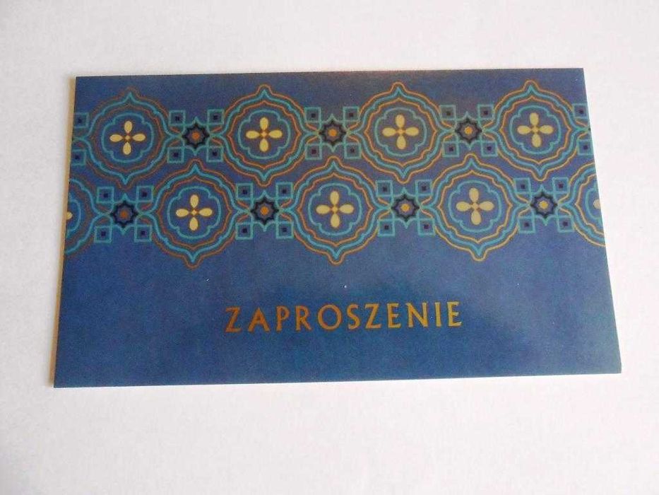 Zaproszenie okolicznościowe - 3 szt.