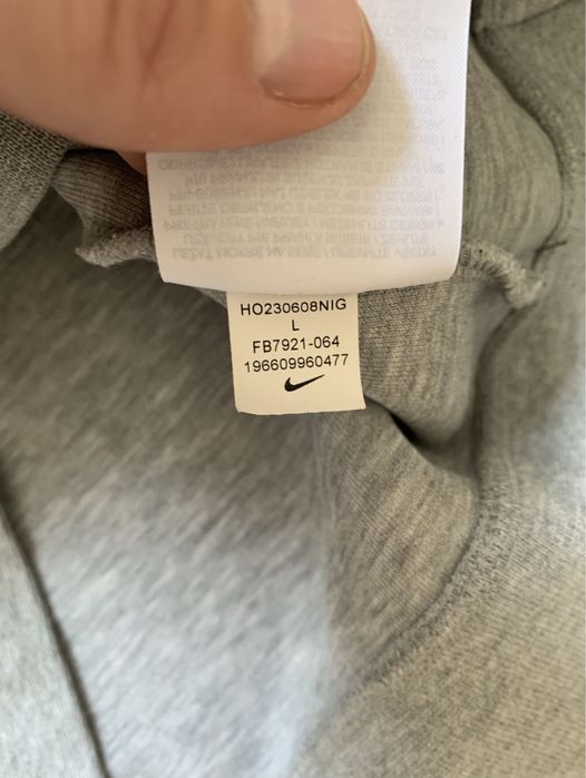 Кофта Nike Tech Fleece. L