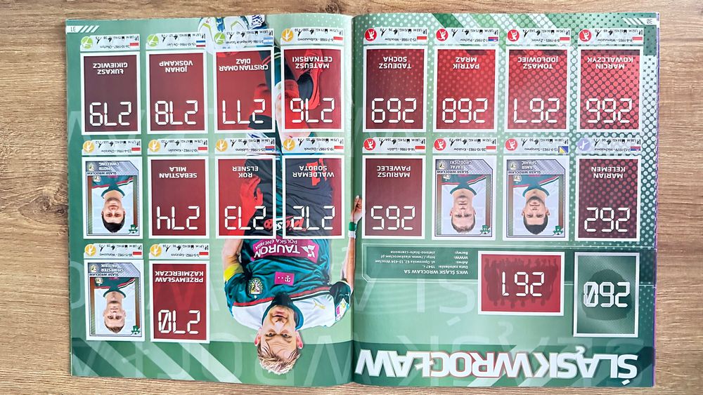 T-Mobile Ekstraklasa 2013 album do wyklejania PANINI [naklejek 93/340]