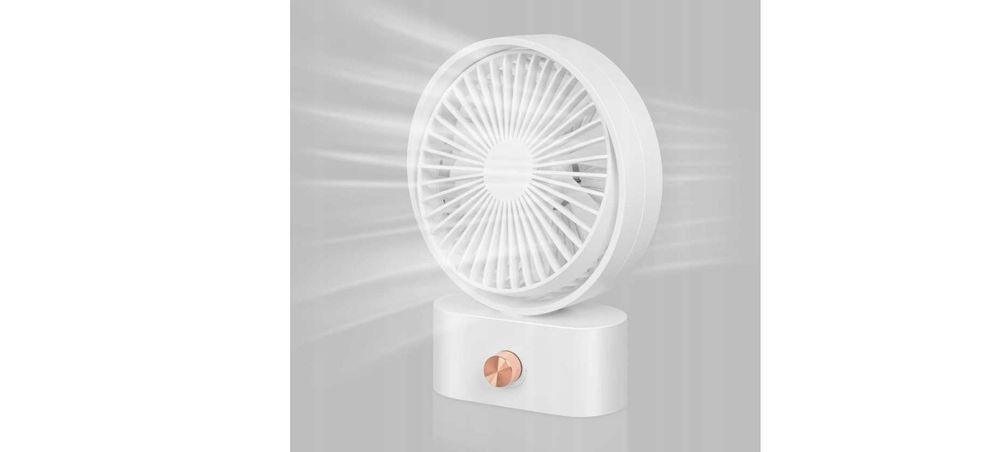 Miniwentylator bezprzewodowy AINSEALA HMT-F45, 10 ustawień prędkości