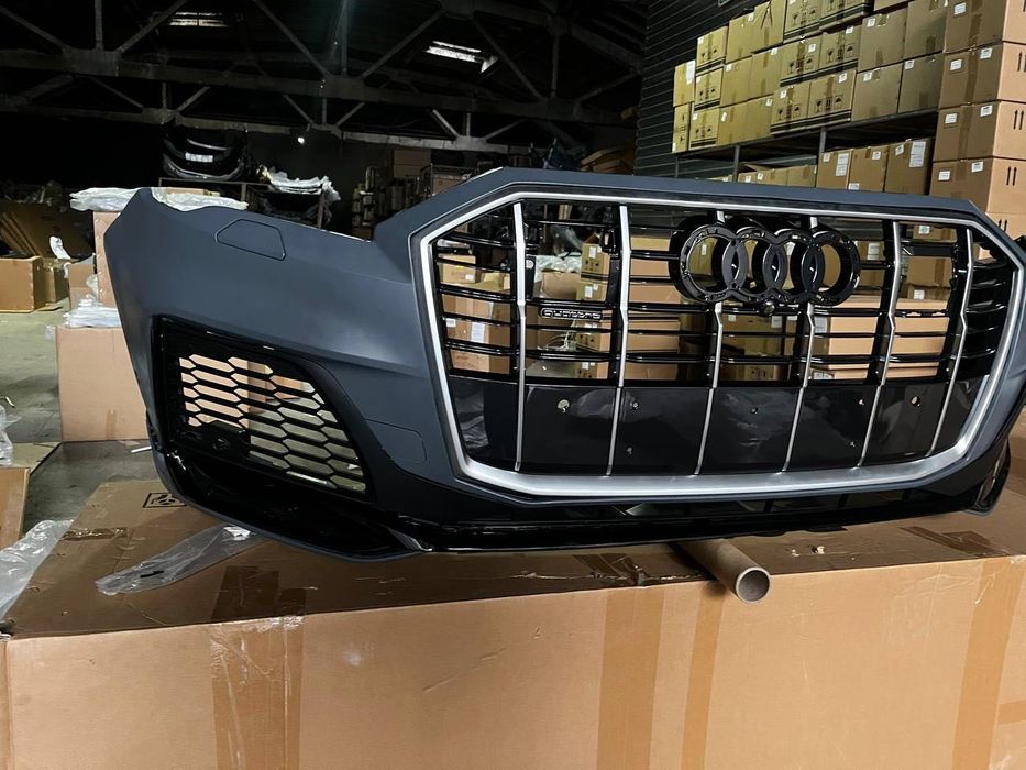 Бампер Audi Q7 4m 2021 2022 2023 2024
