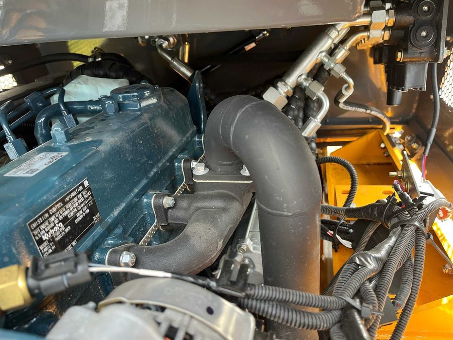 Ładowarka kołowa Gunter Grossmann GG09SO. Silnik Kubota