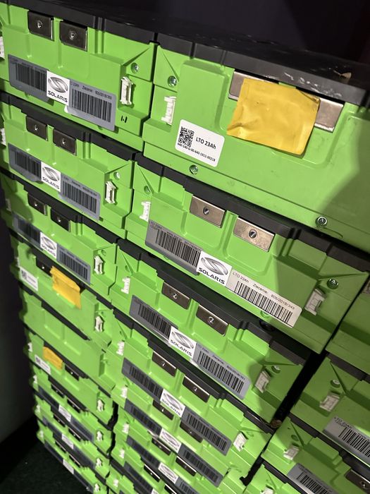 Збірка титанат Solaris LTO 12S2P 23Ah 27V 1270Wh