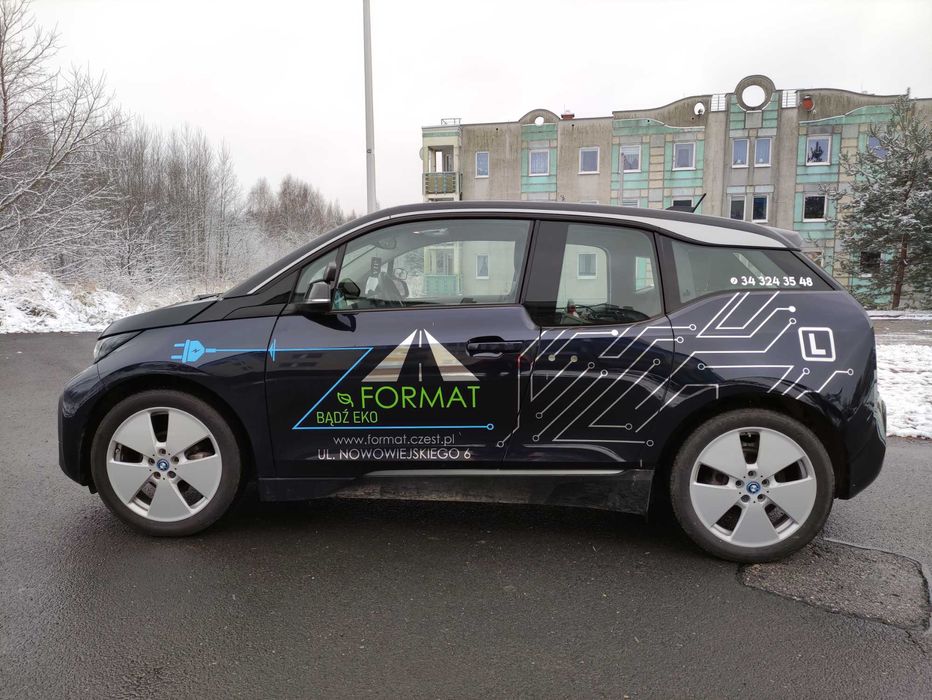 Oklejanie samochodów, reklama na samochodzie