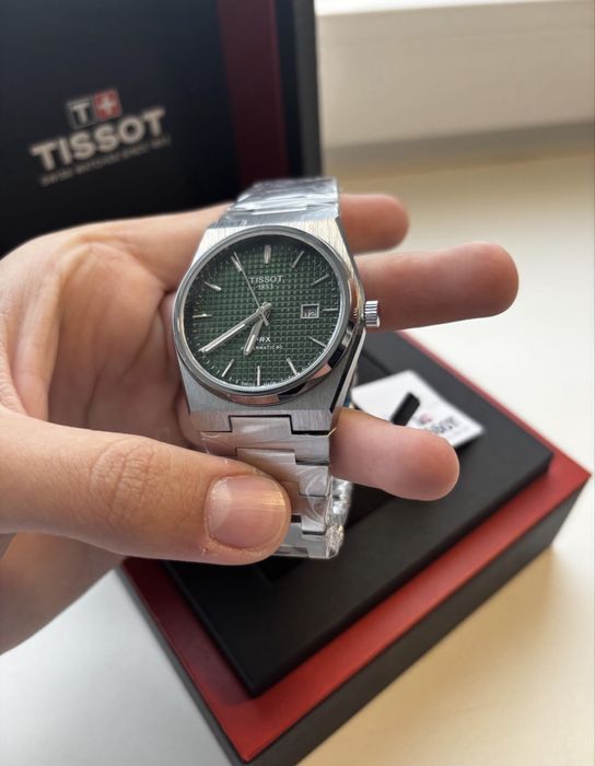 Годинник Tissot Green Powermatic 80 часы Tissot powermatic