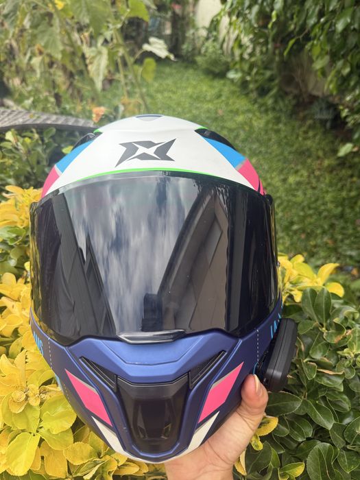 Capacete de mulher