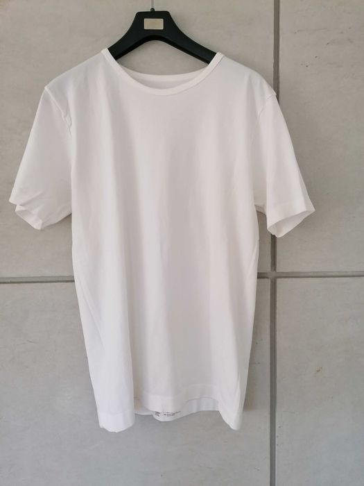 Livergy Classic elastyczny biały t-shirt do biegania XXL