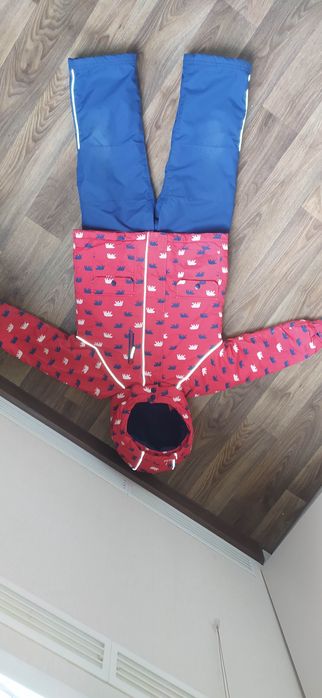 Теплый зимний водонепроницаемый костюм куртка и полукомбинезон Hatley