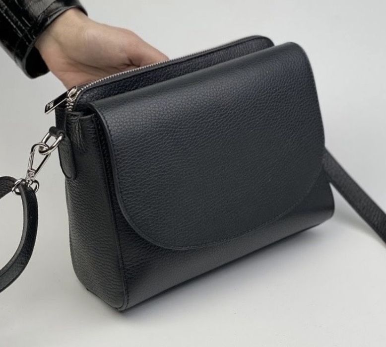 Кожаная сумка Сумка из натуральной кожи Италия Кроссбоди