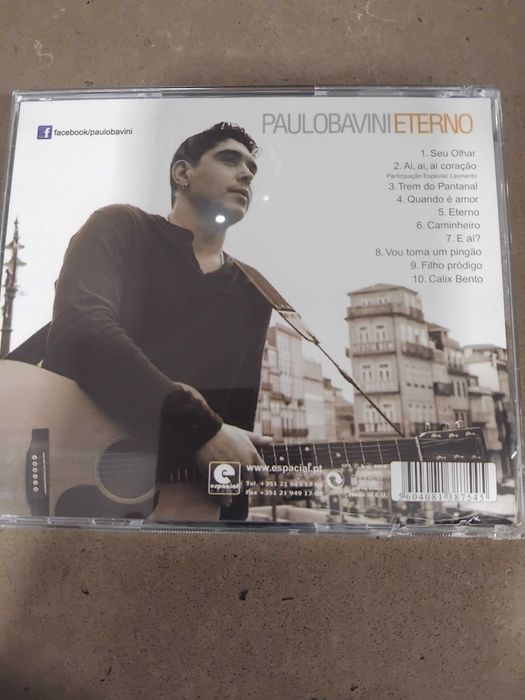PauloBavini Eterno em cd novo