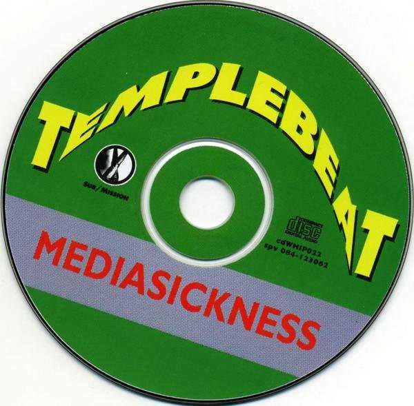 TEMPLEBEAT  cd Mediasickness       industrial