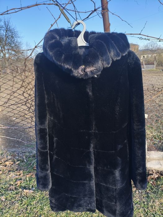 Шуба з мутона 46-48 розмір