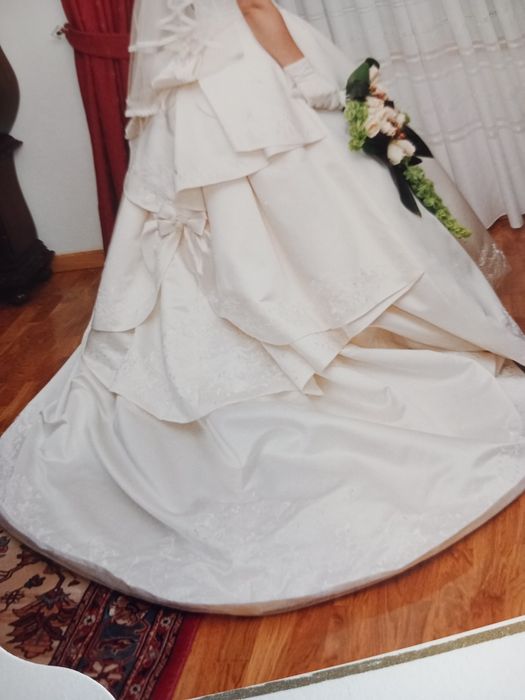 Vestido de Noiva Modelo Princesa Tam M Lindíssimo