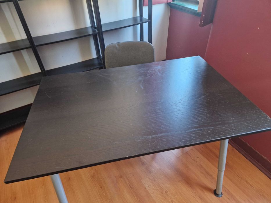 Mesa de escritório GALANT Ikea Preto/Castanho