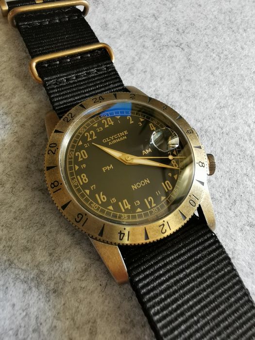 Zegarek Glycine Airman GL0379 Automatic koperta 40mm + pasek nato