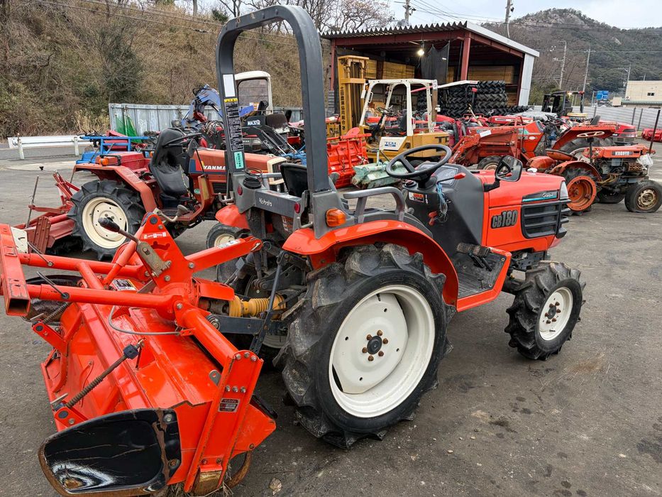 Kubota GB180D 18 KM 4x4 wspomaganie 1017 mth – japoński traktorek