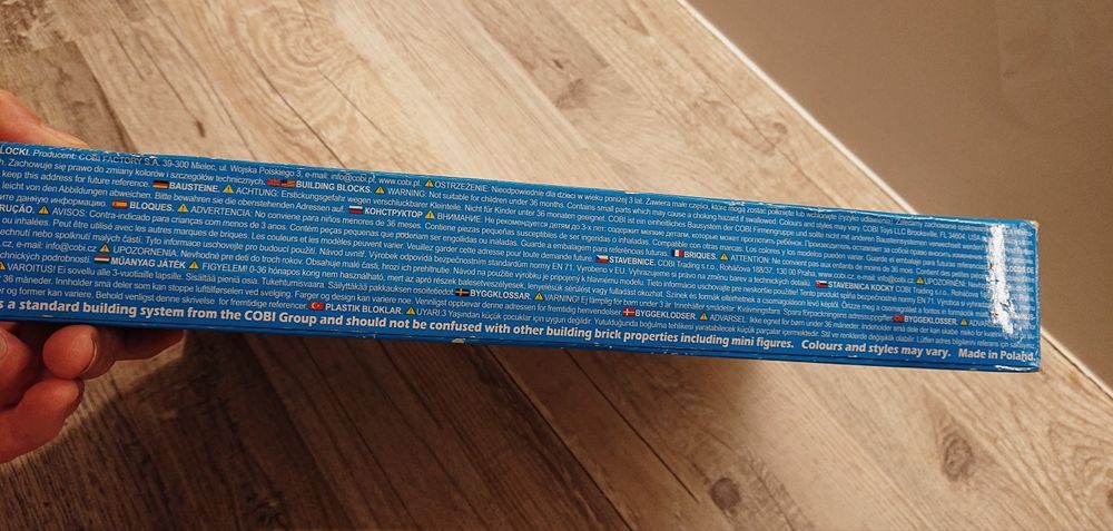 Cobi action town parecido lego novo