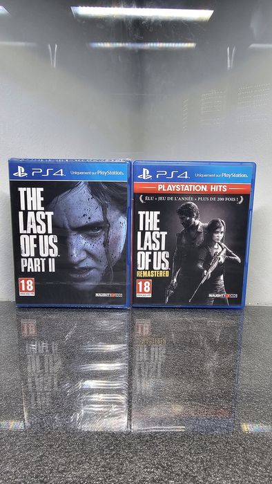 Pack 2X The Last of Us Part 1 & 2 PS4 PlayStation 4