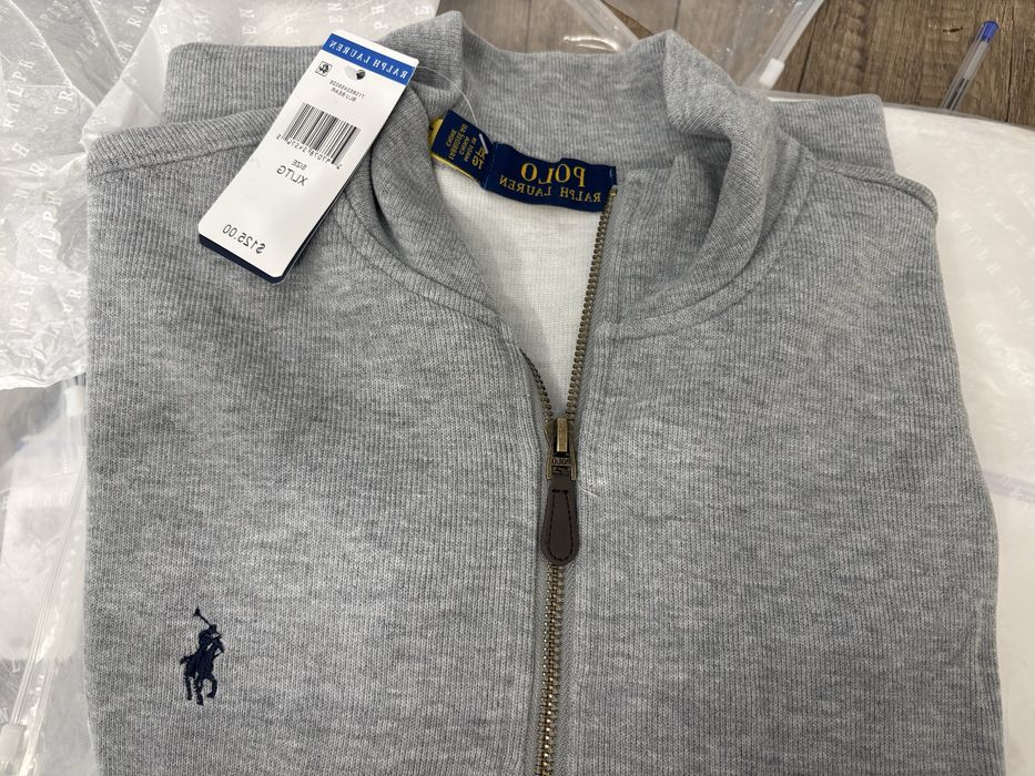 Malha masculina c ziper Ralph Lauren